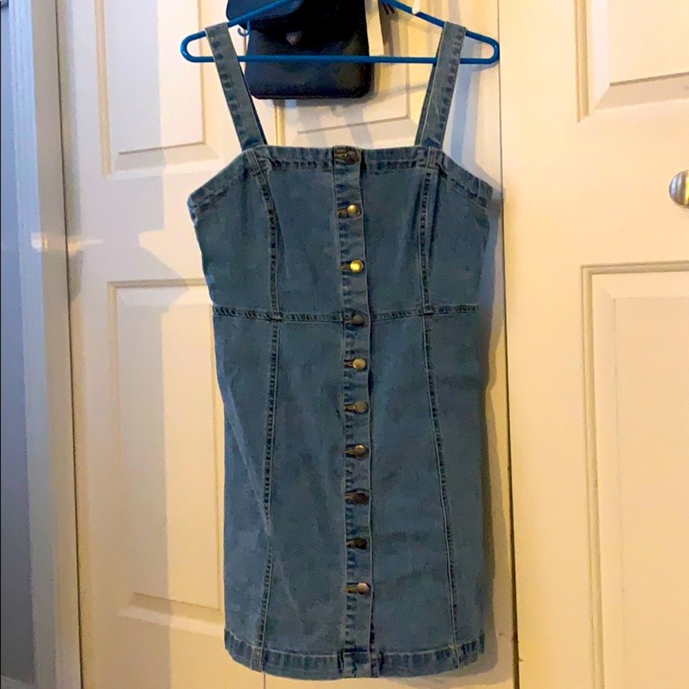 denim dress